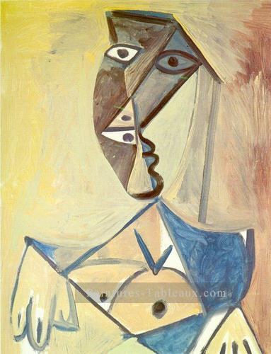 Bust of Femme 3 1971 cubism Pablo Picasso Peintures à l'huile